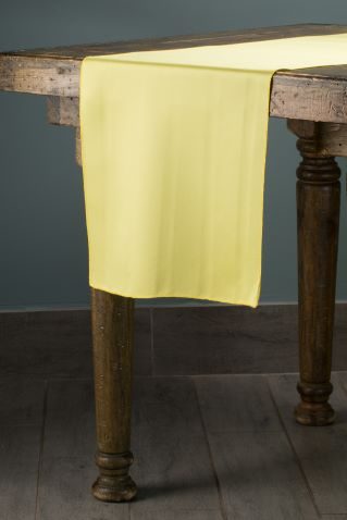 Matte Lamour Lemon table runner
